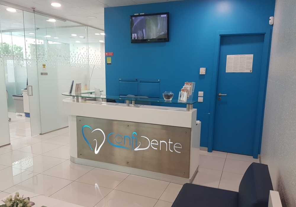 Receção Confidente - Clinica Dentária